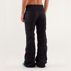 Lululemon Dance Studio Lined Pant Black (Sz 6) Original Style, Previously Loved
